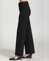 APNY E20 FRONT ZIP PANT WITH PINTUK BLACK