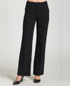 APNY E20 FRONT ZIP PANT WITH PINTUK BLACK