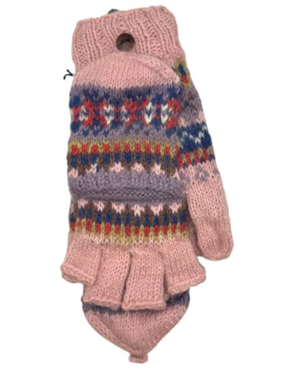 ARTESANIA HM-HB050#2 TEXT MITTEN