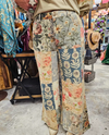A RARE BIRD MULTI PATCH BOTANICAL JEAN