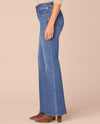 DEMOCRACY B2485IEUR AB SOLUTION HIGH RISE FLARE JEAN BLUE ARTISANAL