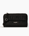 BAGGALLINI XPW935 MODERN EVERYWHERE PHONE WALLET BLACK CHEETAH 0002