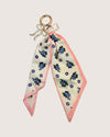BAG CHARM BC8111 IVORY FLORAL