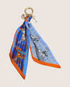 BAG CHARM BC8111 BLUE HORSE