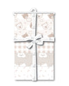 4 PACK COTTON RECEIVING BLANKETS BERRY SWEET