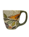 CYPRESS CERAMIC BIRD MUG WITH TEA STRAINER