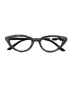 BLING CATEYE READERS HEMATITE