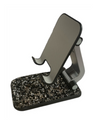 BLING CELL PHONE HOLDER BLACK/HEMATITE
