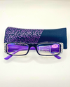 BLING READER MCR470 PURPLE/CLEAR