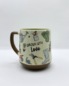 BLUE SKY 74873 CAMP & GARDEN 18 OZ MUG GROQN W/ LOVE