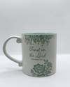 BLUE SKY 76475 SENTIMENT 18 OZ MUG PROVERBS 3:5