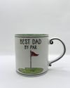 BLUE SKY 77082 DAD SCROLL HANDLE 21 OZ MUG GOLF