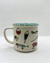 BLUE SKY 77302 RATHER BE FISHING 18 OZ MUG GONE FISHING 