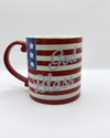 BLUE SKY 79558 GOD BLESS 21 OZ MUG FLAG