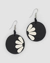 SYLCA BP23E06 HE LOVES ME EARRINGS BLACK