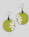 SYLCA BP23E06 HE LOVES ME EARRINGS LIME