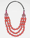 SYLCA BP23N43 NILA NECKLACE CORAL