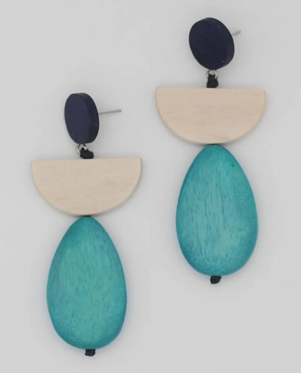 SYLCA BP24E12 SUMMER DREAM EARRING SUMMER BLUE