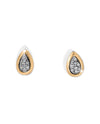 BRIGHTON J21863 MASSANDRA GOLD TEARDROP POST EARRING