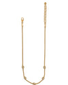 BRIGHTON JM7460 MERIDIAN GOLD PETITE SHORT NECKLACE