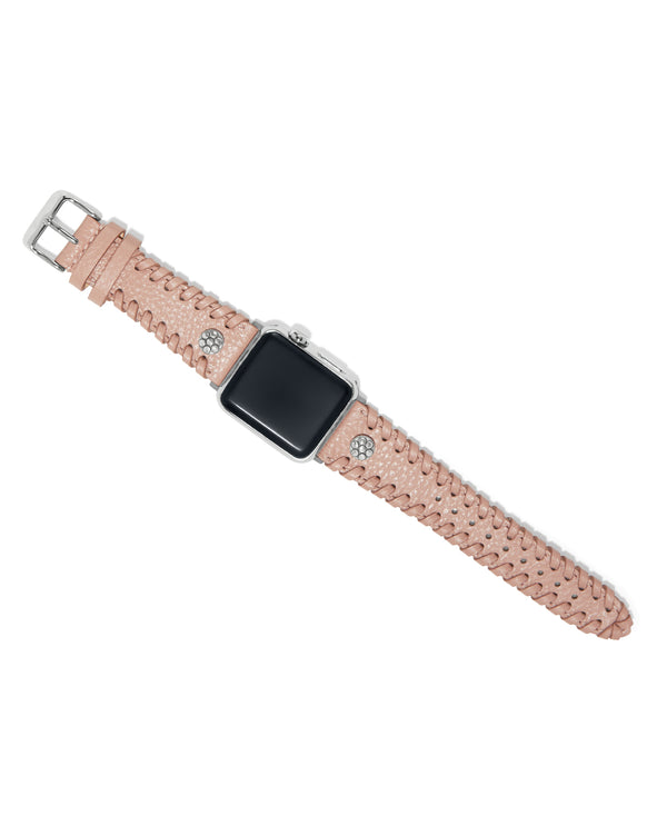 BRIGHTON W2046A HARLOW LACED WATCH BAND pink sand