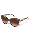 BRIGHTON A13467 INTERLOCK BRAID BLUE HAVANA SUNGLASSES