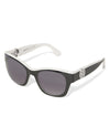 BRIGHTON A13555 CONTEMPO MEDALLION DUAL TONE SUNGLASSES