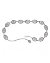 BRIGHTON ANTIQUE SILVER NICOLE CONCHO LINK BELT