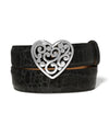 BRIGHTON B60573 CONTEMPO HEART BELT