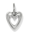 BRIGHTON CASCADE OPEN HEART CHARM