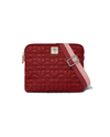 BRIGHTON H1656G ALINA MEDIUM CROSSBODY BAG GARNET