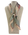 ZOEY MAGNETIC PEARL SCARF PINK FLORAL