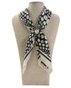 ZOEY MAGNETIC PEARL SCARF WHITE SPECKLED