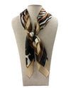 ZOEY MAGNETIC PEARL SCARF ANIMAL STRIPES