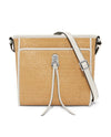 BRIGHTON H73812 ASTRID STRAW ORGANIZER BAG