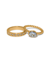 BRIGHTON J63513 LOVE KNOWS DUO GOLD RING
