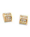 BRIGHTON JA0057 MERIDIAN GOLD POST EARRINGS