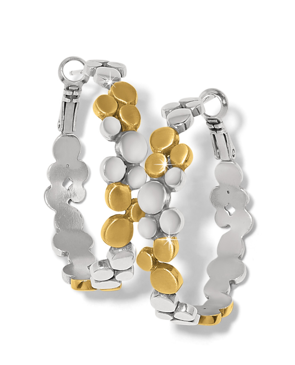 BRIGHTON JA0175 PEBBLE EDGE LARGE HOOP