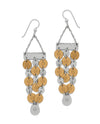 BRIGHTON JA0189 PALM CANYON 2TN DROP EARRING
