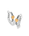 BRIGHTON JA0209 MYSTERY OF LOVE GOLD HEART HOOP