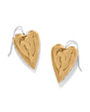 BRIGHTON JA0223 LOVE MESSAGES LOVE KNOWS FRENCH WIRED EARRINGS