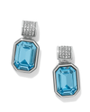 BRIGHTON JA024B MERIDIAN AURORA 67 AQUA EARRING