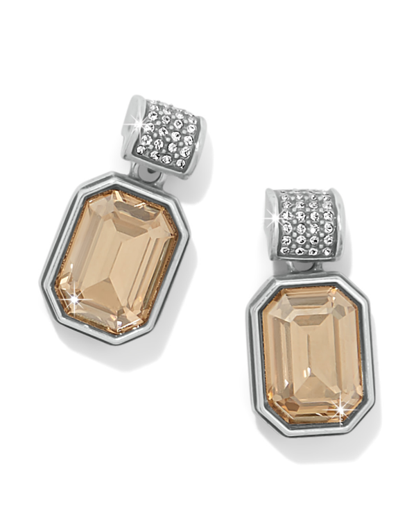 BRIGHTON JA024C MERIDIAN AURORA 67 SIL/GLD SHADE EARRING