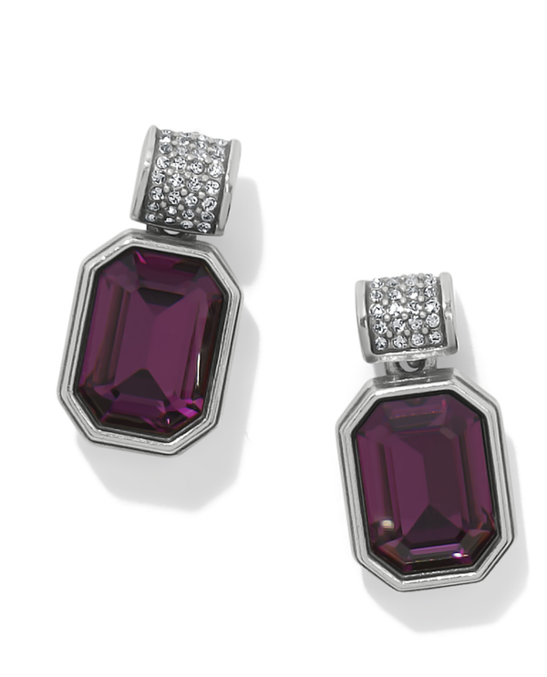 BRIGHTON JA024D MERIDIAN AURORA 67 AMETHYST EARRING