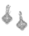 BRIGHTON JA0296 CATHEDRAL REVERSIBLE HOOP EARRING BACK