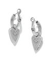 BRIGHTON JA0297 LOVE MESSAGES REVERSIBLE EARRING BACK
