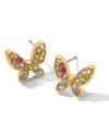 BRIGHTON JA0326 ENCHANTING GEM BUTTERFLY POST EARRING
