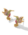 BRIGHTON JA0328 ENCHANTING GEM HUMMINGBIRD EARRING