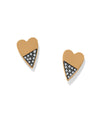 BRIGHTON JA0346 LOVE MESSAGES HIGHER LOVE POST EARRINGS