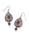 BRIGHTON JA0355 EVERBLOOM FLORA DROP FRENCH WIRE EARRINGS